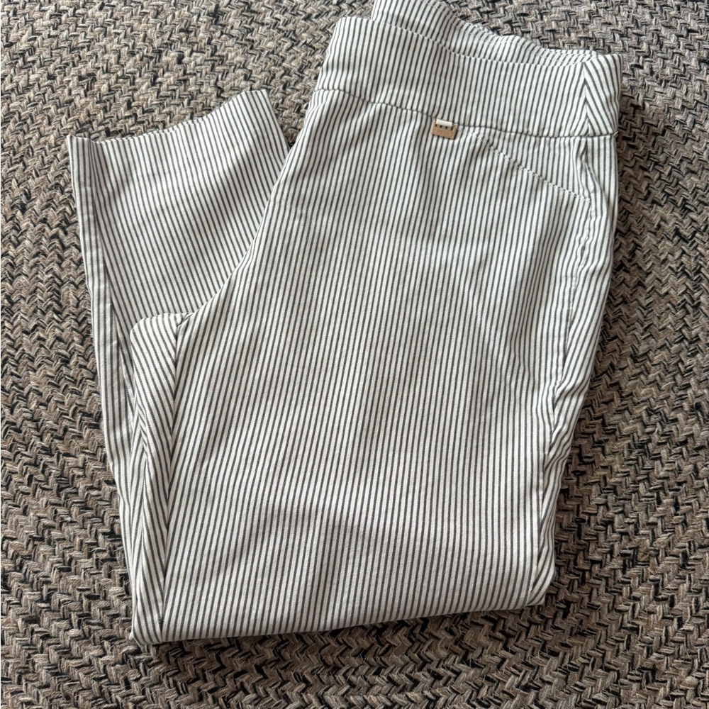 Striped Gray Womens Pants